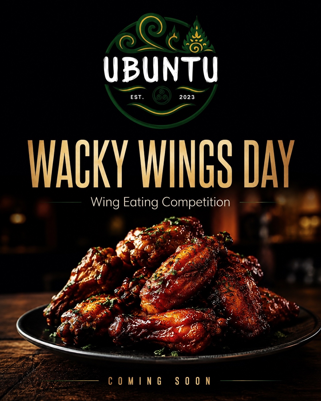 Wacky Wings Day at Ubuntu